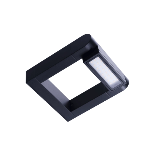 Kinkiet Frame Wall (black) AZ4308 LED 8W 800lm 3000K IP54 ALUMINIUM Acryl AZZARDO
